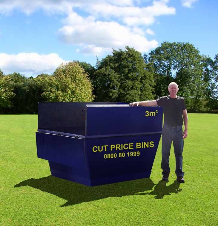 3m³ rubbish bin